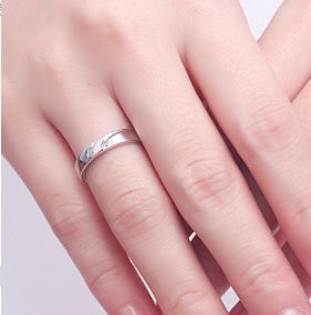 Bague de couple Une bague simple