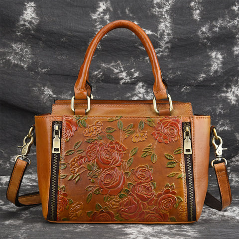 Tail Goods Leather Handbags Handbags Clearance Processing The First Layer Of Leather Diagonal Hand Bag Shoulder Bag - Fashionner