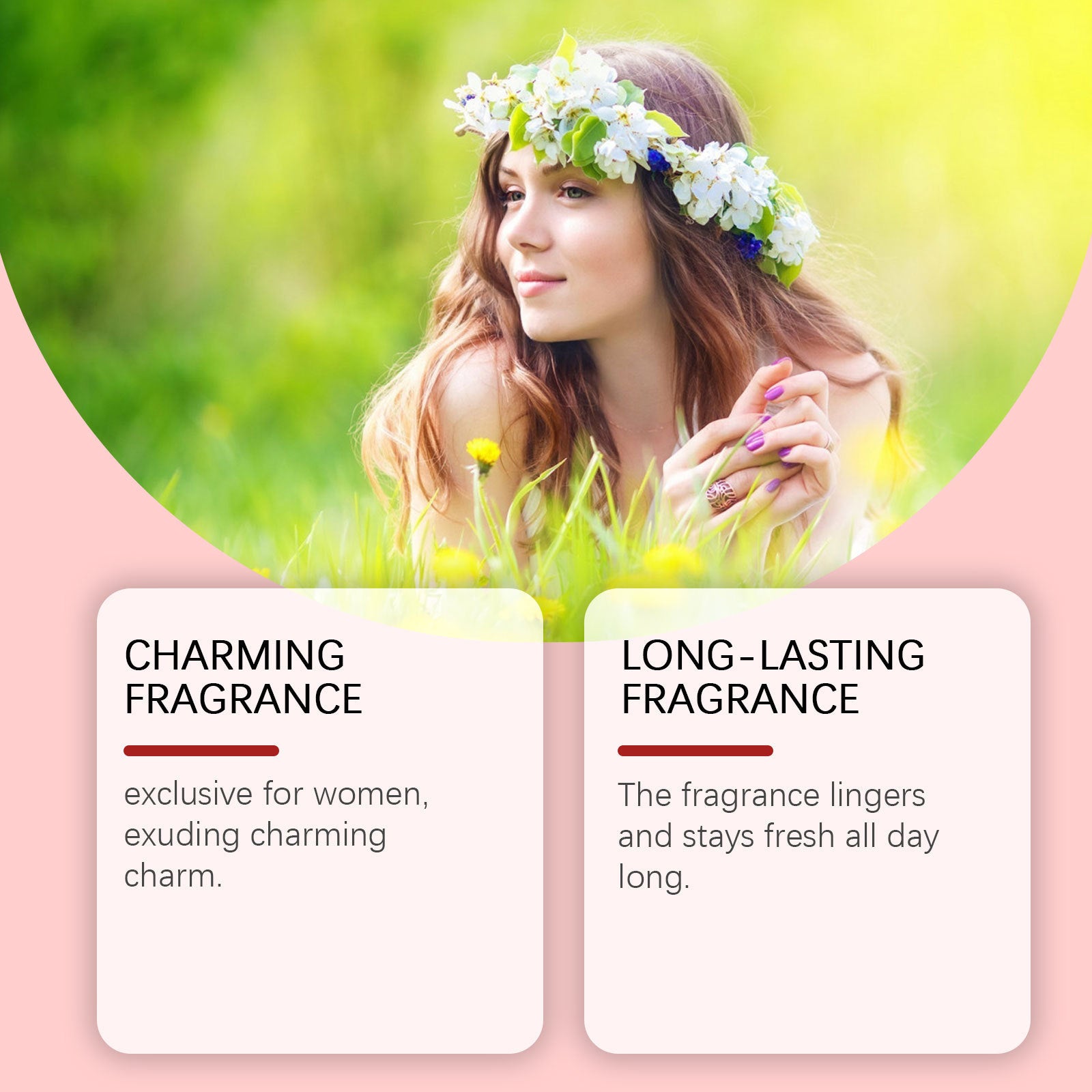 Charming Perfume Rich Cologne Fragrance Tone Natural Carry-on Lasting Fragrance