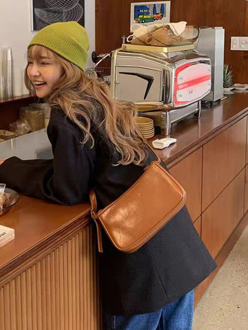 Sac bandoulière rétro baguette mode décontracté été