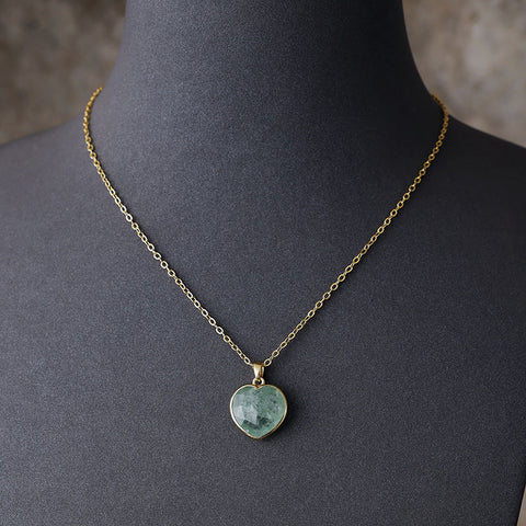 Buy French-Style Laid-Back 18K Gold-Plated Chain Pendant Necklace online at Fashionner.