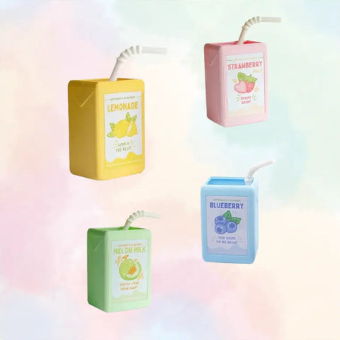 Pot de fleurs en résine boîte à jus Kawaii