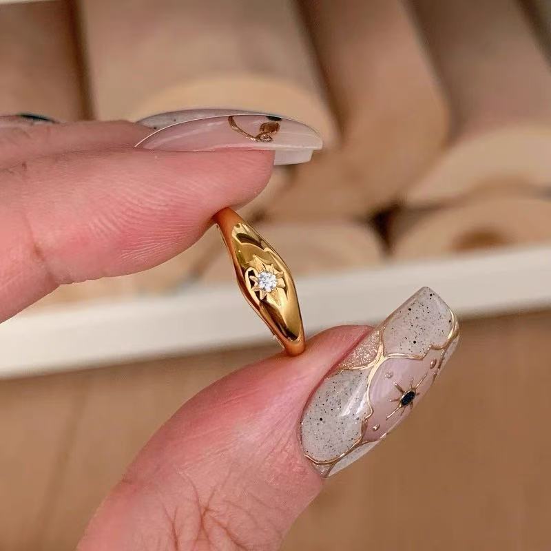 Buy High-End Exquisite French Retro Forefinger Ring online at Fashionner.