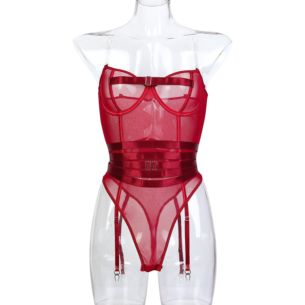 Buy Strapless Bustier-style Shapewear Waist Cincher Bodysuit online at Fashionner.