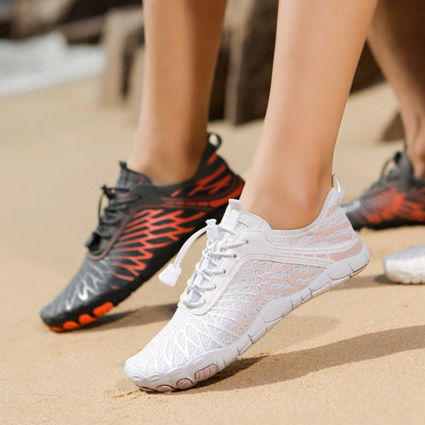Chaussures d'eau d'été pour hommes et femmes, à la mode, décontractées, d'extérieur, à semelle souple, pour la plage