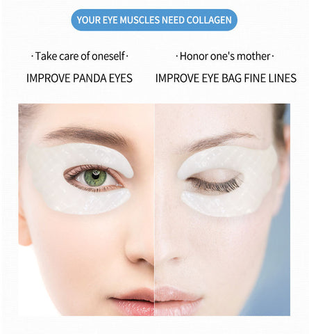 Masque Contour des Yeux au Collagène Version Anglaise