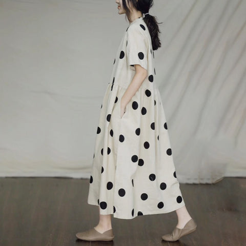 Beach Dress Summer V-Neck High Waist Printed Midi Sweet Elegant Dresses Female Vacation Dress