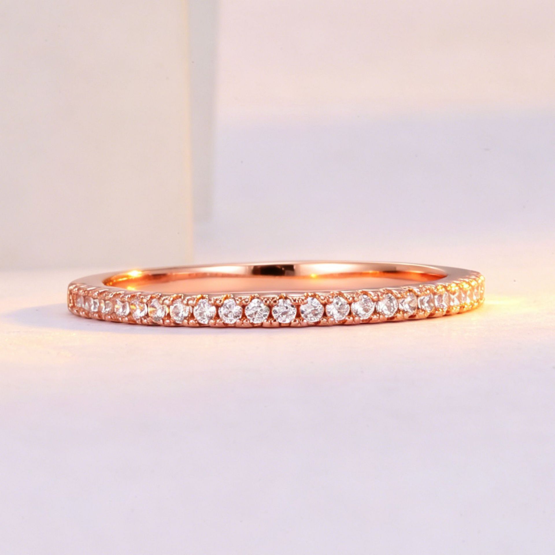 Buy Half Wrap Fully Paved Ring For Women Featuring Micro Paved Cubic Zirconia online at Fashionner.