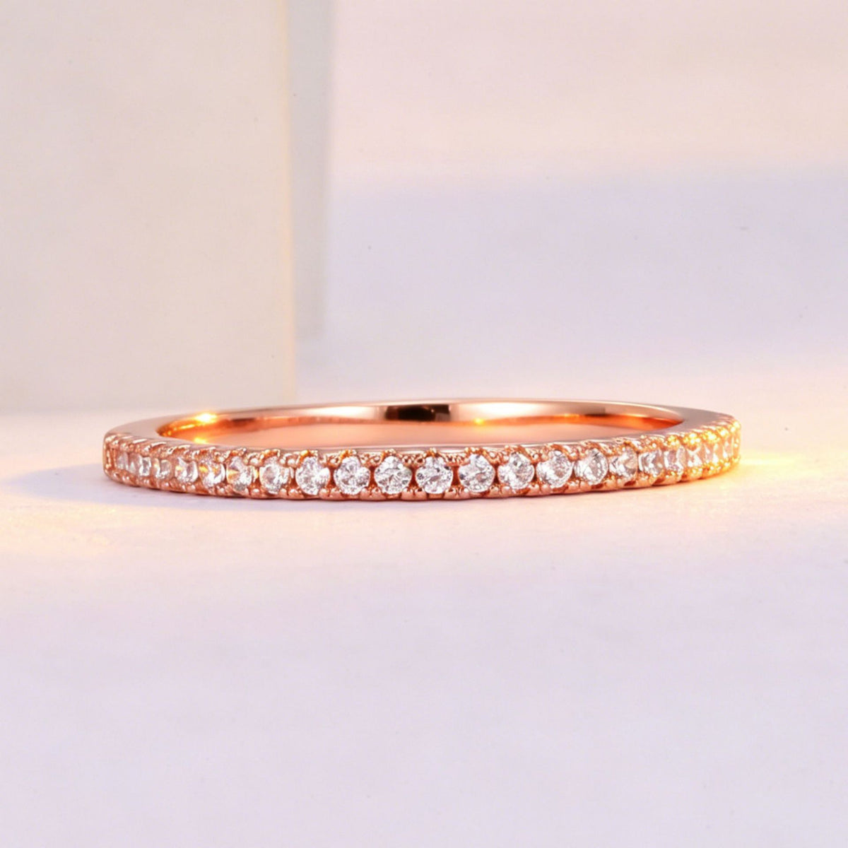 Buy Half Wrap Fully Paved Ring For Women Featuring Micro Paved Cubic Zirconia online at Fashionner.