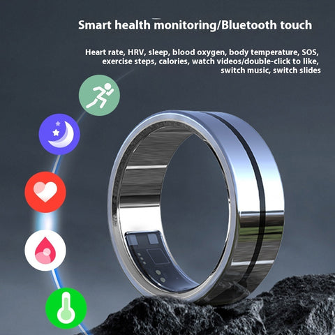 X3 Bague Intelligente Étanche Bluetooth Sport Santé Sommeil Télécommande