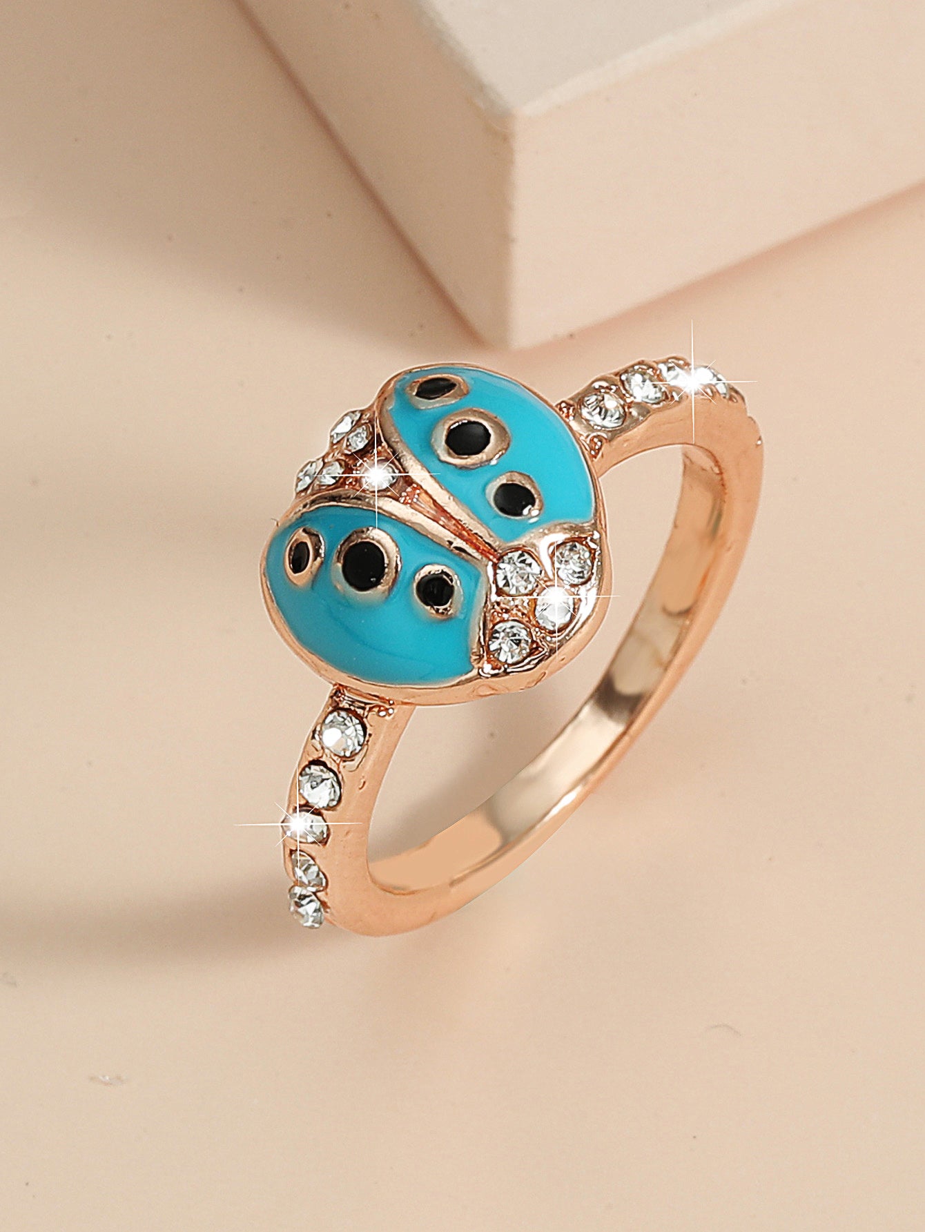 Yellow Gold Accessories Loose Beads Clavicle Chain Ring