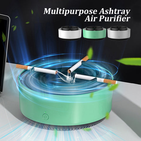 Buy Smoke Removal Air Purification Ashtray Anion Purification Practical Automatic Purifier Ashtray Portable Gadgets For Car Ashtray online at Fashionner.