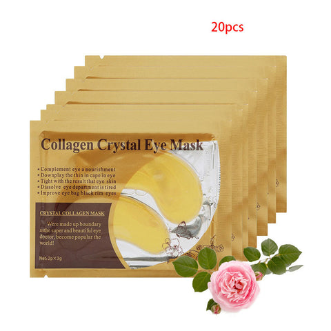 Masque pour les yeux au collagène cristallin
