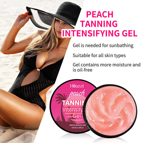 Gel autobronzant hydratant pêche