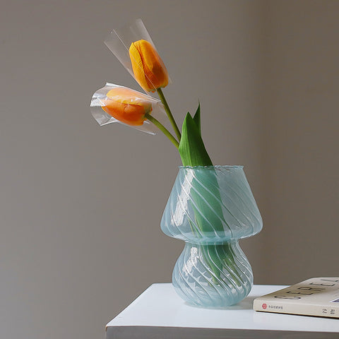 Vase en verre de mode hydroponique créatif