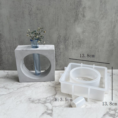 Moule en silicone pour pot de fleurs hydroponique