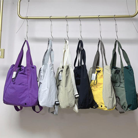 Sac à dos étanche avec cordon de serrage, sac à dos de sport, de fitness ou de yoga tendance pour femme, sac à bandoulière, sac de rangement pour le quotidien