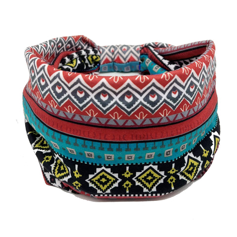 Bandeau pour cheveux avec fleurs de Datura, élastique et absorbant la transpiration, accessoires pour cheveux larges pour femmes