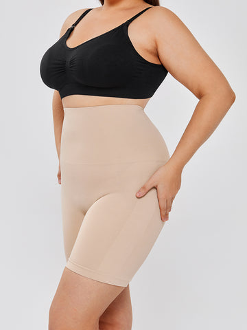Buy High Waisted Body Shaper Shorts online at Fashionner.