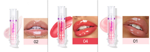 Nouveau Tube Rouge à Lèvres Riche Couleur Lèvre Légèrement Épicé Miel à Lèvres Miroir à Lèvres Brillant à Lèvres Miroir Liquide Rouge à Lèvres