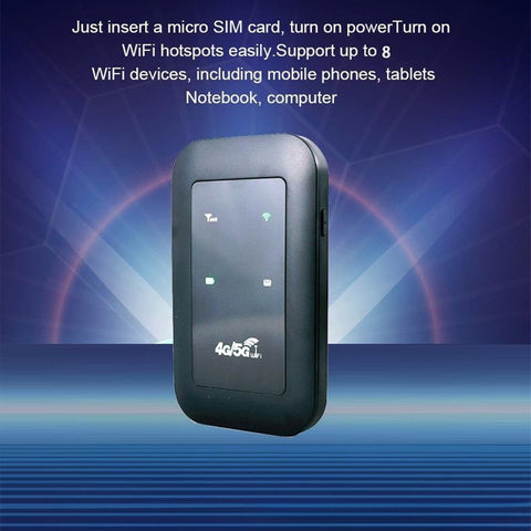 H808 Carte sans fil 4G portable Wifi mobile portable 150M Carte réseau Routeur All-Netcom