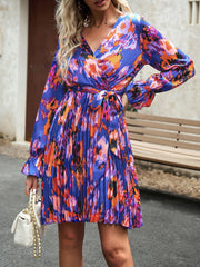 printed dress temperament elegant dress - Fashionner