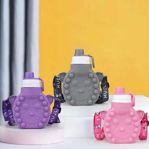 Buy Fashion Silicone Water Bottle Push Bubble Fidget Purses And Handbags Cute Mini Jelly Bags Little Girls Kids Purses online at Fashionner.